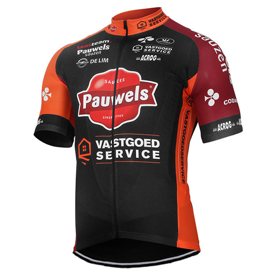 Maglia Pauwels Sauzen-Vastgoedservice Manica Corta 2017 nero